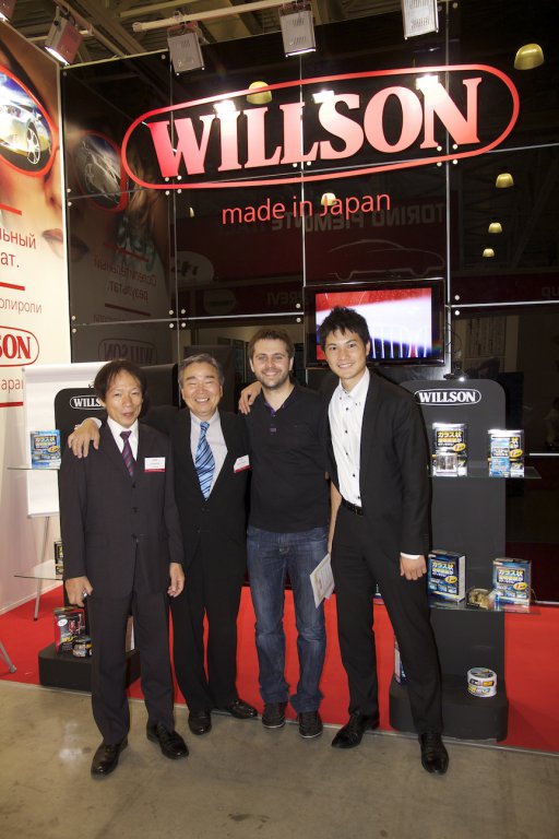 На фото: Eiji Nakanishi, Takashi Nakano, Юрий Саламандык(Украина), Takanori Morikawa