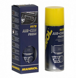 MANNOL 9978 Очиститель системы кондиционирования воздуха Air-Con Fresh 200мл