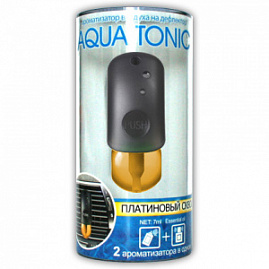 Ароматизатор на дефлектор "Aqua Tonic" платиновый сквош(7мл)