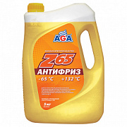 Антифриз AGA Z-65, желтый, готовый к при...