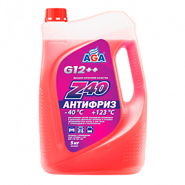 Антифриз AGA-Z40 красный (концентрат)/005кг