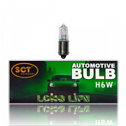 Автолампа "SCT" H6W (BAX9s  6W...